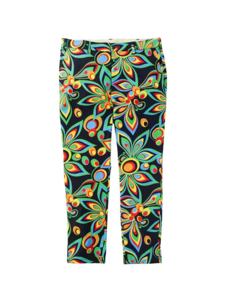 LOUDMOUTH(ラウドマウス)】ストレッチツイル柄ロングパンツ ＊カタログ