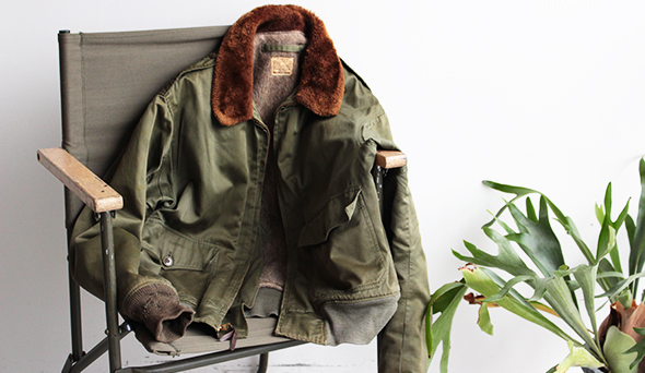 VINTAGE】40s USAAF B-10 Flight Jacket “Good Size”昨日に続き本日も