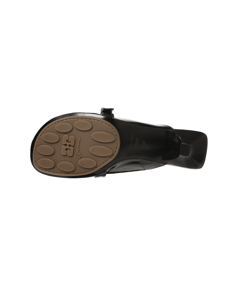 Sue Heeled Mule Box Oleatex｜ガニー(GANNI)｜Forget-me-nots Online