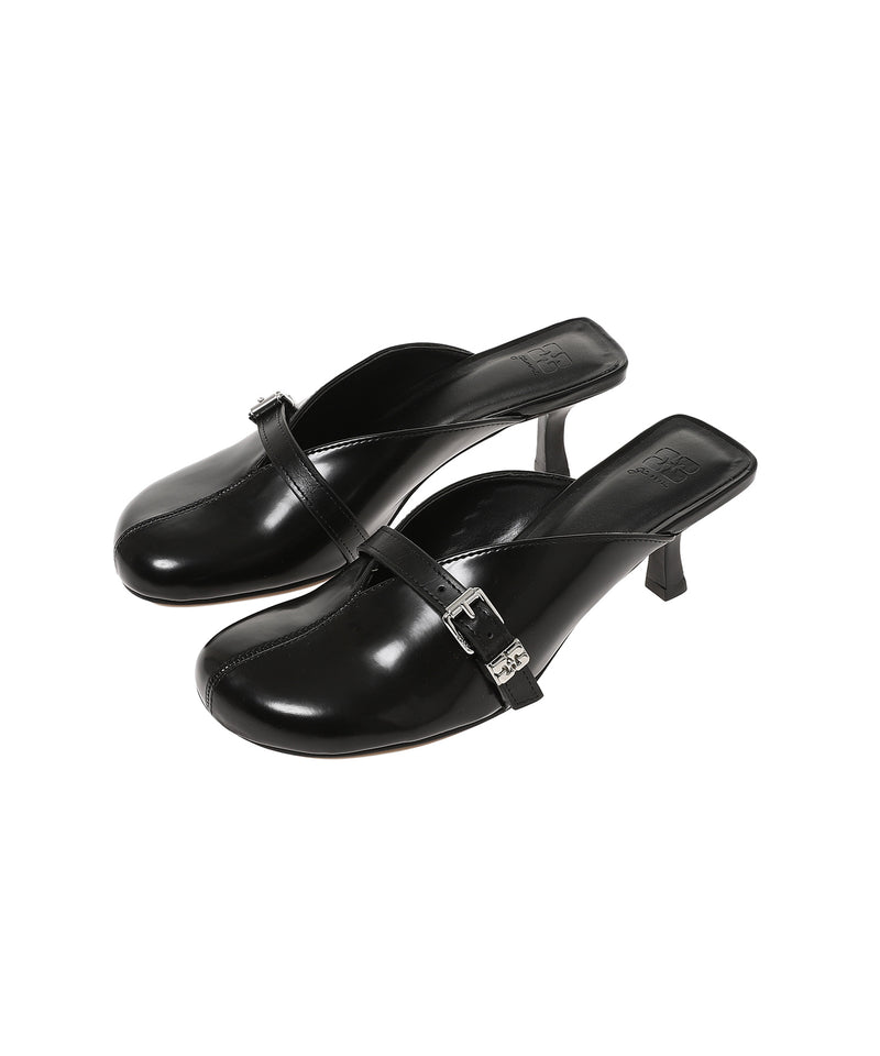 Sue Heeled Mule Box Oleatex｜ガニー(GANNI)｜Forget-me-nots Online