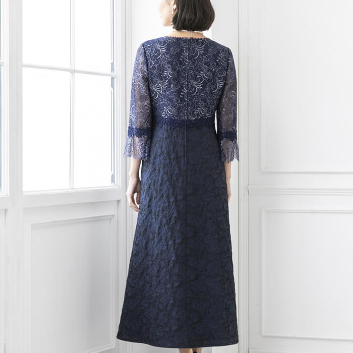 スタイルアップなマザードレス 13号・ネイビー｜東京ソワール