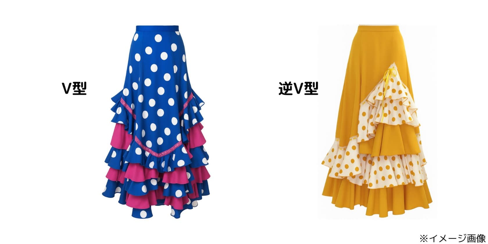 ファルダ（スカート） | フラメンコドレス専門店 フラメンコノワール公式