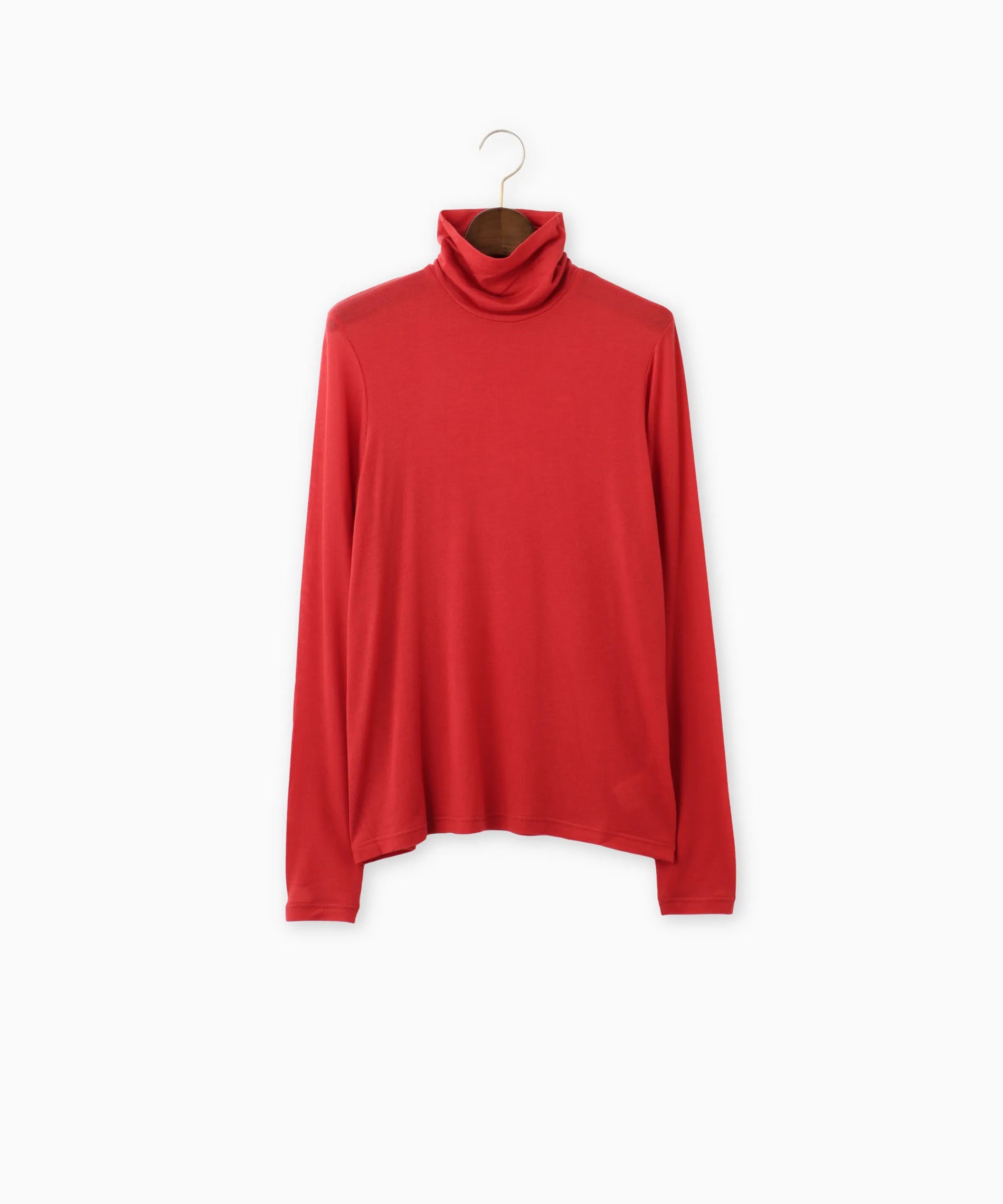 カシミアシルクシアージャージタートルネックトップス – FACE SANS FARD