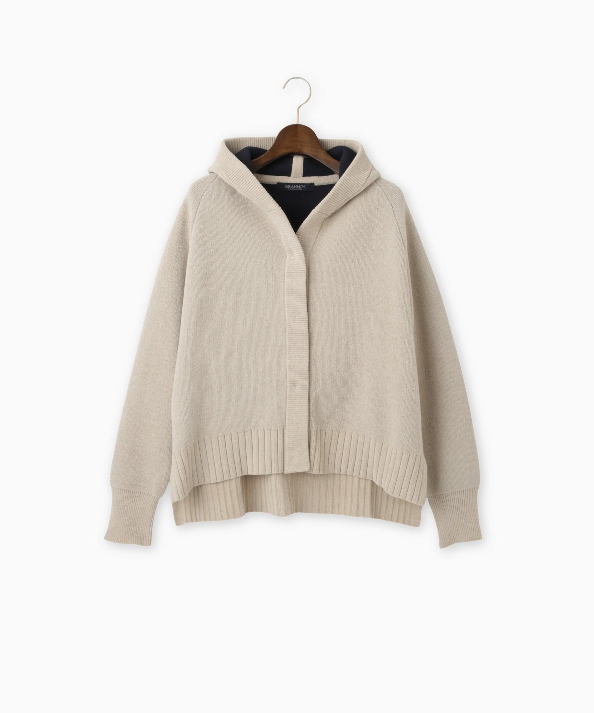 配色モールダブルフェイスニットパーカー – FACE SANS FARD