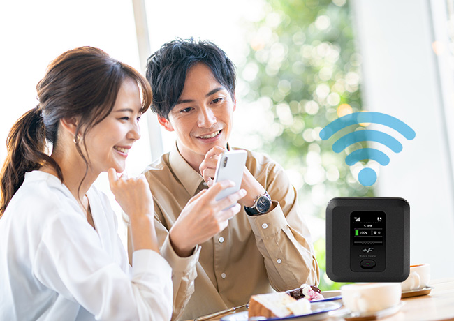 モバイルルーター +F FS040W + 専用ホームキット｜富士ソフト株式会社
