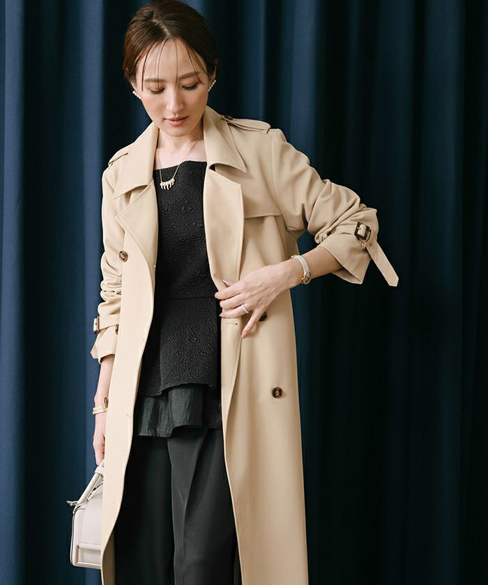 Roen Samantic design ダブル トレンチ コート スカル ダブルトレンチ