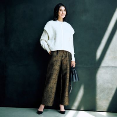 drawell(ドロウェル)のリーフジャガードドロストパンツ通販 | 集英社