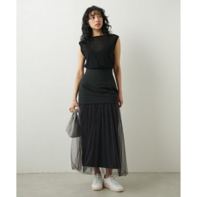 Whim Gazette(ウィム ガゼット)のチュールキリカエスカート通販