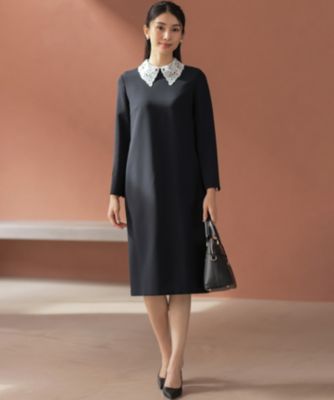 組曲(クミキョク)の【KUMIKYOKU NAVY】コンフォータブルドレープ