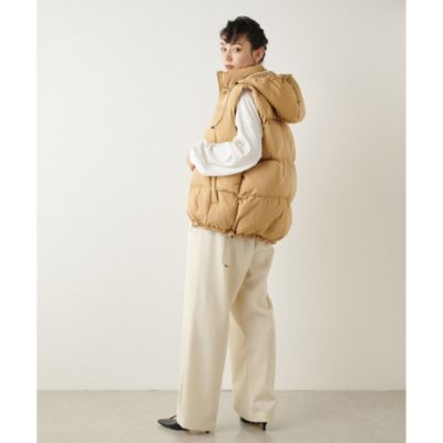 Whim Gazette(ウィム ガゼット)の【THE PAUSE】パファー中綿ベスト通販