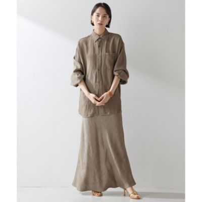 Whim Gazette(ウィム ガゼット)のツイル顔料染めオーバーシャツ通販