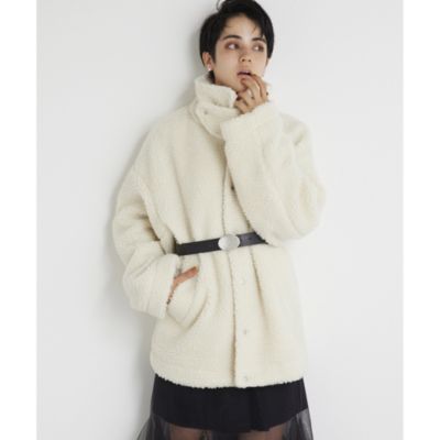 Whim Gazette(ウィム ガゼット)の【THE PAUSE】ボアブルゾン通販