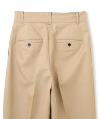 uncrave(アンクレイヴ)のチノギャバジン ベーシックトラウザー通販