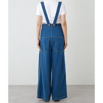 Whim Gazette(ウィム ガゼット)の【GEMINI】サスペンダーデニムパンツ