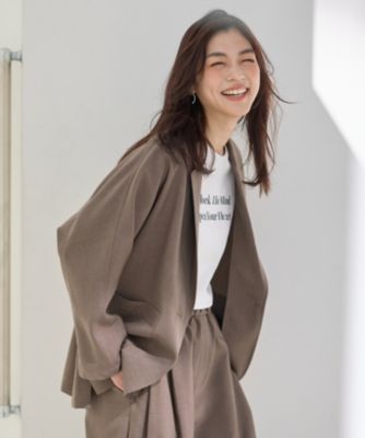 ANY(エニィ)のテックリネンドルマンジャケット通販 | 集英社HAPPY PLUS