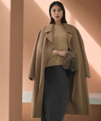 ICB(アイシービー)のWoolRever ロングコート通販 | 集英社HAPPY PLUS STORE