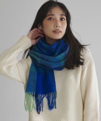 23区(ニジュウサンク)のカシミヤ チェック マフラー通販 | 集英社HAPPY