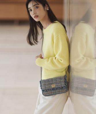 23区(ニジュウサンク)の【GISELe掲載】ウールカシミヤ パフスリーブ