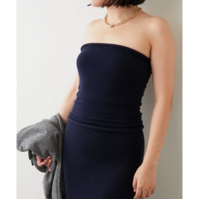 Whim Gazette(ウィム ガゼット)の【extreme cashmere】チューブトップ