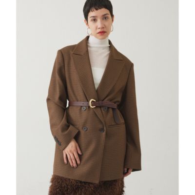 Whim Gazette(ウィム ガゼット)の【THE PAUSE】チェックダブル