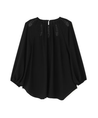 ADORE(アドーア)のバックサテンジョーゼットブラウス通販 | 集英社