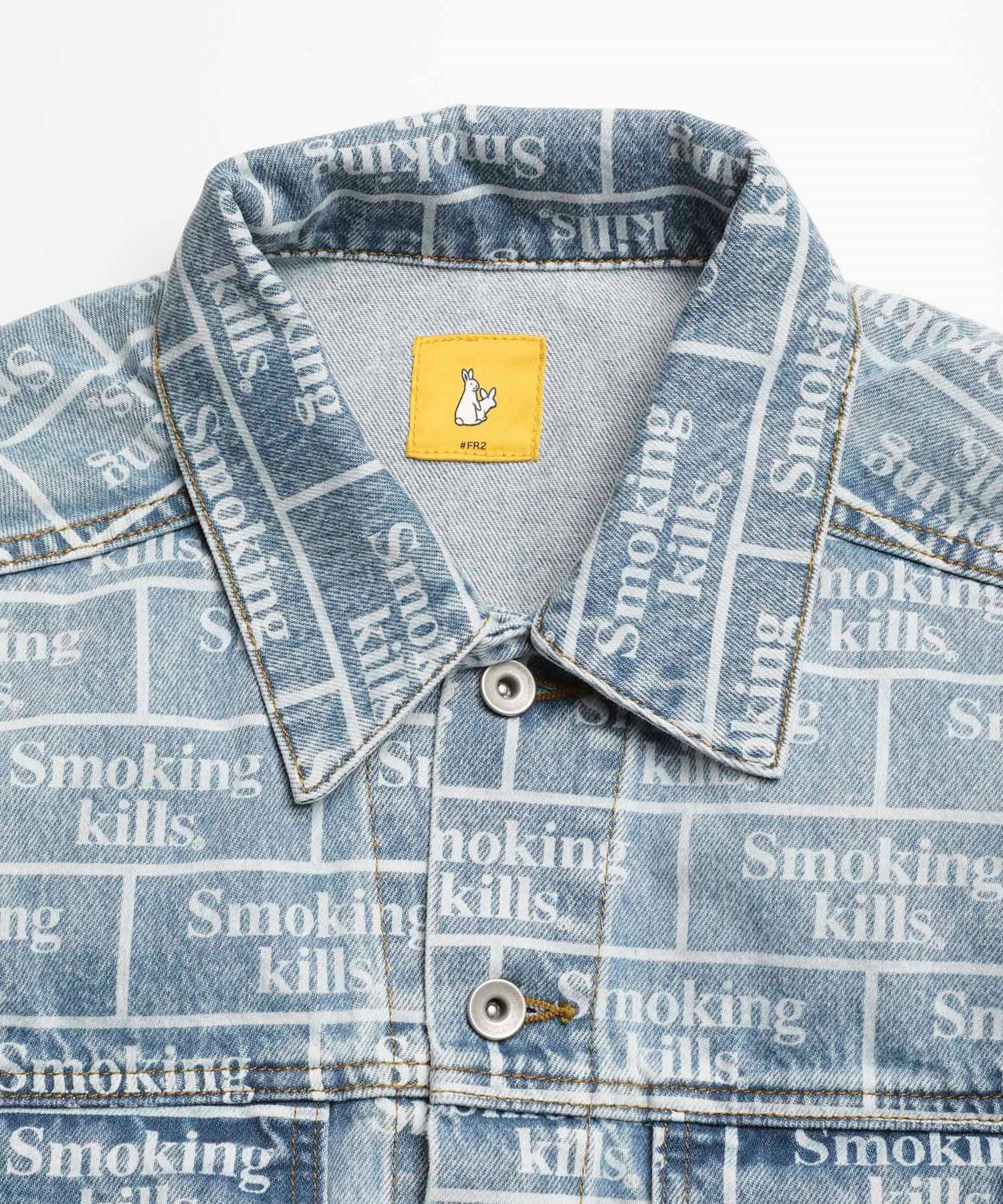Smoking kills Denim Jacket – #FR2