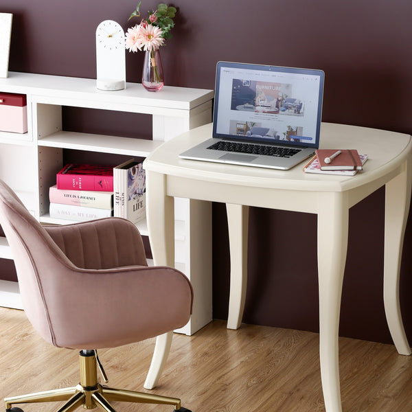 キャーロ ダイニングテーブル ホワイト（W750×H730） | Francfranc