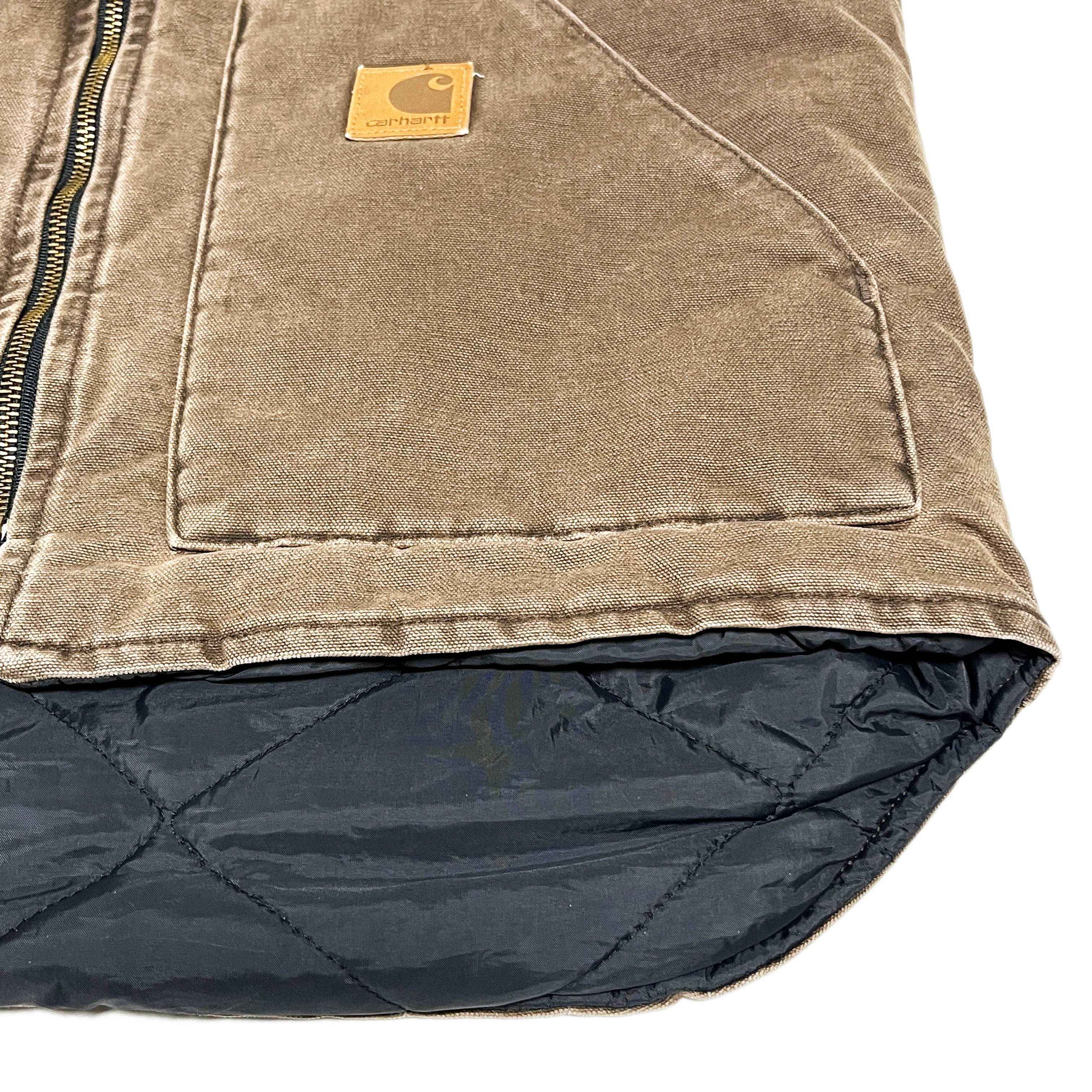18 アメリカ製 Carhartt ダックベスト ブラウン Size (L) – frgeek