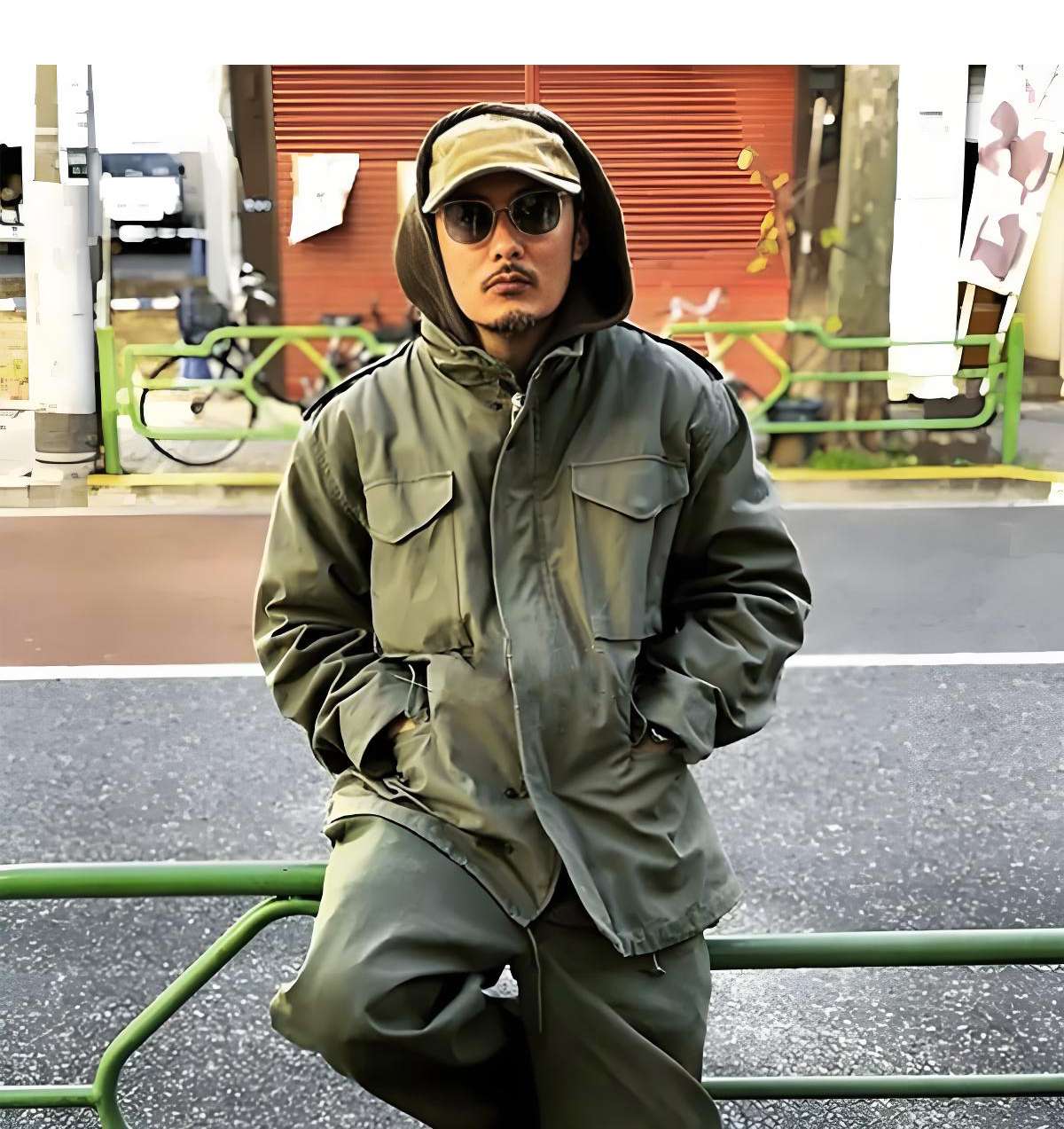 ミリタリー オーバーサイズ フィールドジャケット m-65タイプ m-65