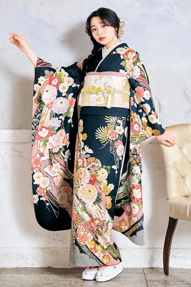 成人式振袖カタログ(E-4701) | 成人式の振袖レンタル・振袖購入・ママ