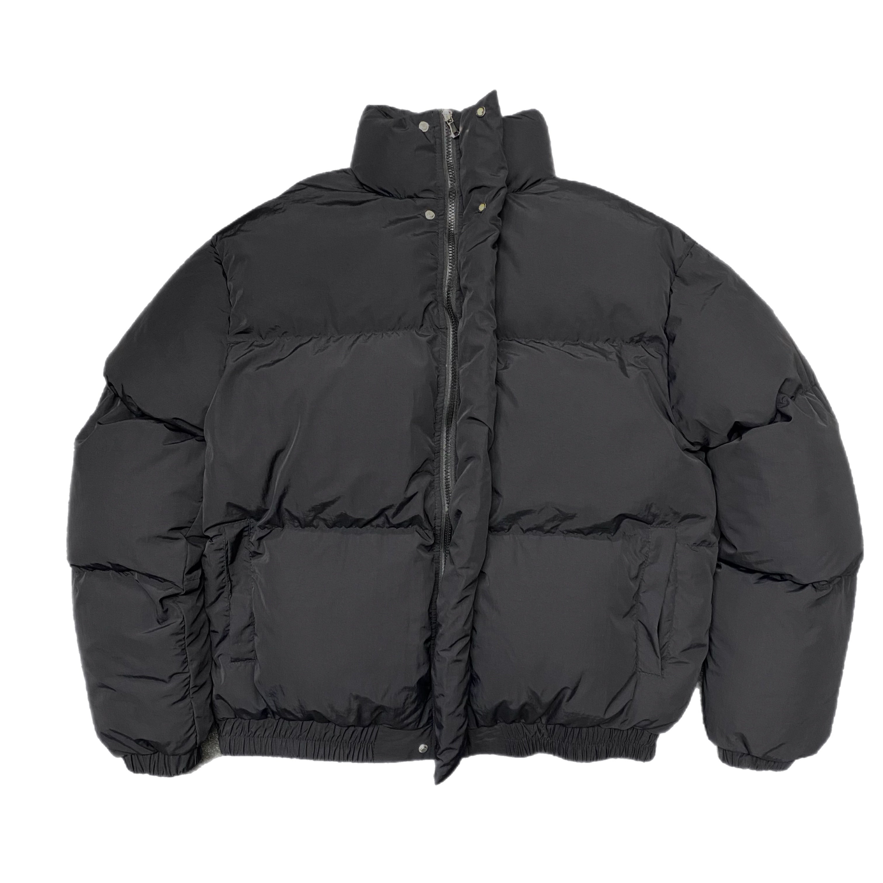 NYLON PUFFER JACKET - BLACK – FXN menswear